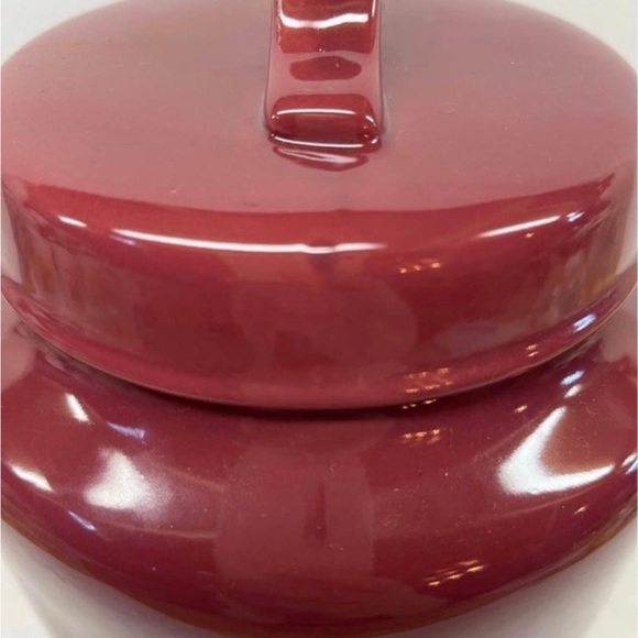 Rae Dunn COZY chubby fall canister cookie jar - Picture 6 of 8